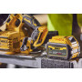 Пила дискова акумуляторна DeWALT, 18 В XR Li-ion FLEXVOLT ADVANTAGE, безщіткова, 6 А/год, діаметр диска 190 х 30 мм, 5500 об/хв, вага 3.7 кг, 1 акумулятор, зарядний пристрій, TSTAK