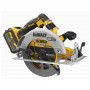 Пила дискова акумуляторна DeWALT, 18 В XR Li-ion FLEXVOLT ADVANTAGE, безщіткова, 6 А/год, діаметр диска 190 х 30 мм, 5500 об/хв, вага 3.7 кг, 1 акумулятор, зарядний пристрій, TSTAK