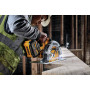 Пила дискова акумуляторна DeWALT, 18 В XR Li-ion FLEXVOLT ADVANTAGE, безщіткова, 6 А/год, діаметр диска 190 х 30 мм, 5500 об/хв, вага 3.7 кг, 1 акумулятор, зарядний пристрій, TSTAK
