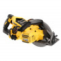 Пила дискова акумуляторна DeWALT, 54 В XR FLEXVOLT Li-ion, діаметр диска 190 х 30 мм, 5800 об/хв, вага 5.0 кг, 2 акумулятори 6 А/год, ЗП, в сумці