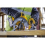 Пила дискова акумуляторна DeWALT, 54 В XR FLEXVOLT Li-ion 2 Аг, діаметр диска 190 х 30 мм, 5800 об/хв, вага 3.6 кг, TSTAK