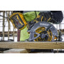 Пила дискова акумуляторна DeWALT, 54 В XR FLEXVOLT Li-ion 2 Аг, діаметр диска 190 х 30 мм, 5800 об/хв, вага 3.6 кг, TSTAK