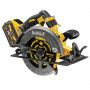Пила дискова акумуляторна DeWALT, 54 В XR FLEXVOLT Li-ion 3 А/год, діаметр диска 190 х 30 мм, 5800 об/хв, вага 3.6 кг, TSTAK