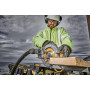 Пила дискова акумуляторна DeWALT, 54 В XR FLEXVOLT Li-ion 3 А/год, діаметр диска 190 х 30 мм, 5800 об/хв, вага 3.6 кг, TSTAK