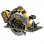 Пила дискова акумуляторна DeWALT, 54 В XR FLEXVOLT Li-ion 3 А/год, діаметр диска 190 х 30 мм, 5800 об/хв, вага 3.7 кг, TSTAK