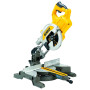 Пила торцювальна акумуляторна DeWALT, 54 В XR FLEXVOLT Li-ion, діаметр диска 216 х 30 мм, 6300 об/хв, XPS, вага 15 кг, без акумулятора та ЗП