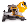 Пила торцювальна акумуляторна DeWALT, 54 В XR FLEXVOLT Li-ion, діаметр диска 216 х 30 мм, 6300 об/хв, XPS, вага 15 кг, 2 акумулятори 6 А/год, в картонній коробці