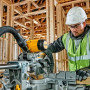 Пила торцювальна акумуляторна DeWALT, 54 В XR FLEXVOLT Li-ion, діаметр диска 216 х 30 мм, 6300 об/хв, XPS, вага 15 кг, 2 акумулятори 6 А/год, в картонній коробці