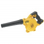 Повітродувка акумуляторна DeWALT 18 В, швидкість потоку 290 км/год, без акумулятора та зарядного пристрою, вага 1.3 кг