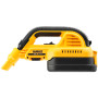 Пилосос акумуляторний DeWALT 18 В XR Li-ion, довжина шланга 1 м, обсяг пилозбірника 1.9 л, вага 1.8 кг, без акумулятора та зарядного пристрою