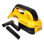 Пилосос акумуляторний DeWALT 18 В XR Li-ion, довжина шланга 1 м, обсяг пилозбірника 1.9 л, вага 1.8 кг, без акумулятора та зарядного пристрою