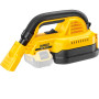 Пилосос акумуляторний DeWALT 18 В XR Li-ion, довжина шланга 1 м, обсяг пилозбірника 1.9 л, вага 1.8 кг, без акумулятора та зарядного пристрою