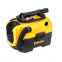 Пилосос акумуляторний DeWALT, 14.4 / 18 / 54 В XR FLEXVOLT Li-ion, довжина шланга 2 м, об'єм пилозбірника 7.5 л, вага 4.8 кг, в картонній коробці