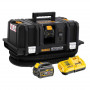 Пилосос акумуляторний DeWALT, 54 В XR FLEXVOLT Li-ion, безщітковий, довжина шланга 2.4 м, об'єм пилозбірника 11 л, вага 7.5 кг, 2 акумулятори 6 А/год, ЗП