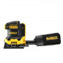 Шліфмашина вібраційна DeWALT, 18 В XR Li-ion, 8000-13500 об/хв, 115 х 108 мм, амплітуда 1.6 мм, вага 1 кг