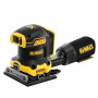 Шліфмашина вібраційна DeWALT, 18 В XR Li-ion, 8000-13500 об/хв, 115х108 мм, амплітуда 1.6 мм, вага 1 кг, валіза