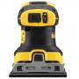 Шліфмашина вібраційна DeWALT, 18 В XR Li-ion, 8000-13500 об/хв, 115х108 мм, амплітуда 1.6 мм, вага 1 кг, валіза