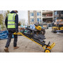Стенд для торцювальних пилок DeWALT, упори для заготовок до 2.4 м, 3 позиції висоти, до 135 кг, вага 28 кг