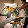 Пила торцювальна акумуляторна DeWALT 54 В XR FLEXVOLT Li-ion, діаметр диска 305 х 30 мм, 3800 об/хв, XPS, вага 25.5 кг, без акумуляторів та зарядного пристрою
