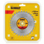 Диск пилковий DeWALT, METAL CUTTING, розмір 140 х 20 мм, кількість зубів 30, геометрія зубів TCG, кут заточування 1.5 градусів, максимальне число оборотів 4200 об/хв