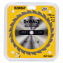Диск пилковий DeWALT CONSTRUCTION, розмір 184 х 16 мм, кількість зубів 24, геометрія зуба ATB, 16 градусів