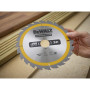 Диск пилковий DeWALT CONSTRUCTION, розмір 190 х 30 мм, кількість зубів 24, геометрія зуба ATB, 16 градусів