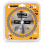 Диск пилковий DeWALT CONSTRUCTION, розмір 165 х 20 мм, кількість зубів 36, геометрія зуба ATB, кут заточування 20 градусів