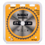 Диск пилковий DeWALT, СONSTRUCTION, розмір 216 х 30 мм, 40 зубів, кут заточування -5 градусів, геометрія зуба ATB, універсальне застосування