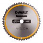 Диск пилковий DeWALT, СONSTRUCTION, розмір 305 х 30 мм, кількість зубів 48, геометрія зубів ATB, кут заточування градусів 10, максимальне число оборотів 4800 об/хв, чисте різання