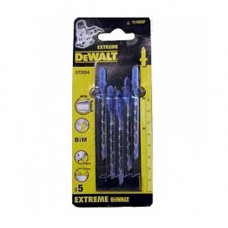 Полотно пильне DeWALT для металу, фігурне розпилювання, загальна довжина 82 мм, робоча довжина 55 мм, відстань між зубами 1.5 мм, матеріал застосування - сталь і кольорові метали, макс. Глибина пропилу 4 мм, для лобз
