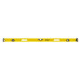 Рівень STANLEY "FatMax I Beam", алюмінієвий, 3 капсули, L = 1200 мм, H = 39.3 мм