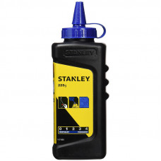 Порошок крейдяний STANLEY, синій, універсального застосування, стійкий до атмосферних дій, вага 225 г