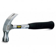 Молоток STANLEY "Steelmaster Curve Claw", вага голівки 450 г, з загнутим цвяходером, довжина ручки 335 мм.