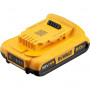 Акумуляторна батарея DeWALT, 18 В XR Li-lon 2 Аг, 2 шт. в комплекті, вага 0.8 кг
