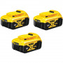 Акумуляторна батарея DeWALT, 18 В XR Li-ion 5 Аг, 3 ш, , в комплекті, вага 1.94 кг