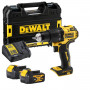 Дриль-шурупокрут DeWALT, безщітковий, ударний, 18 В XR Li-Ion, 4 Аг, 65 Нм, 450-1650 об/хв, патрон 13 мм швидкозатискний, кількість швидкостей - 2, вага 1.2 кг, 2 акумулятори, зарядний пристрій, валіза TSTAK