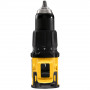 Дриль-шурупокрут DeWALT, безщітковий, ударний, 18 В XR Li-Ion, 4 Аг, 65 Нм, 450-1650 об/хв, патрон 13 мм швидкозатискний, кількість швидкостей - 2, вага 1.2 кг, 2 акумулятори, зарядний пристрій, валіза TSTAK