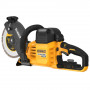 Пила відрізна акумуляторна DeWALT, 54В XR FLEXVOLT Li-Ion, безщіткова, діаметр диска 230х22.2 мм, вага 5.7 кг, 2 акумулятора 3 Аг і зарядний пристрій