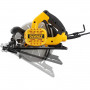 Пила дискова ручна мережева DeWALT, 1500 Вт, діаметр диска 190х30 мм, 5500 об/хв, вага 4.0 кг
