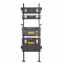Настінні кронштейни для кріплення ящиків TOUGHSYSTEM DeWALT, 180х65х32,9 см