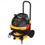 Пилосос мережевий промисловий DeWALT, 1400 Вт, довжина шланга 4.6 м, об'єм пилозбірника 38 л/з рідиною 18.4 л., для пилу класу "H", вага 15 кг