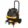 Пилосос мережевий промисловий DeWALT, 1400 Вт, довжина шланга 4.6 м, об'єм пилозбірника 38 л / з рідиною 18.4 л., для пилу класу "М", вага 15 кг