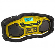 Радіо-зарядний пристрій STANLEY FatMax під 14.4 В-18 В, Li-Ion, Bluetooth, пам'ять для 6 попередніх FM і 6 AM