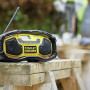 Радіо-зарядний пристрій STANLEY FatMax під 14.4 В-18 В, Li-Ion, Bluetooth, пам'ять для 6 попередніх FM і 6 AM