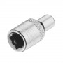 Головка торцева STANLEY 1/4" х 4 мм, з шестигранним профілем стандартна, метрична.