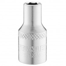 Головка торцева STANLEY 1/4" х 4.5 мм, з шестигранним профілем стандартна, метрична.