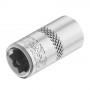 Головка торцева STANLEY 1/4" х 8 мм, з шестигранним профілем стандартна, метрична.