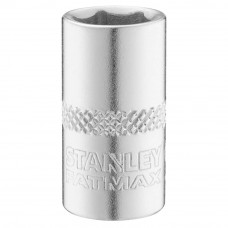 Головка торцева STANLEY 1/4" х 9 мм, з шестигранним профілем стандартна, метрична.