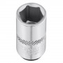 Головка торцева STANLEY 1/4" х 9 мм, з шестигранним профілем стандартна, метрична.
