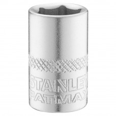 Головка торцева STANLEY 1/4" х 10 мм, з шестигранним профілем стандартна, метрична.